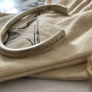 Studebaker Silver Cuff Bracelet